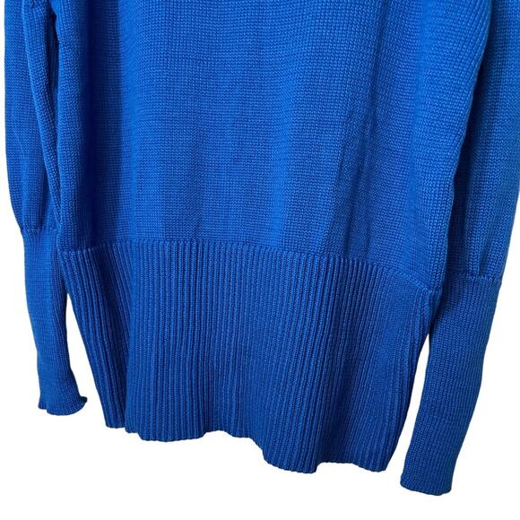 Princess Polly Colbolt Blue Knit Larnee Turtleneck Womens Sweater Blue Small - Picture 11 of 14